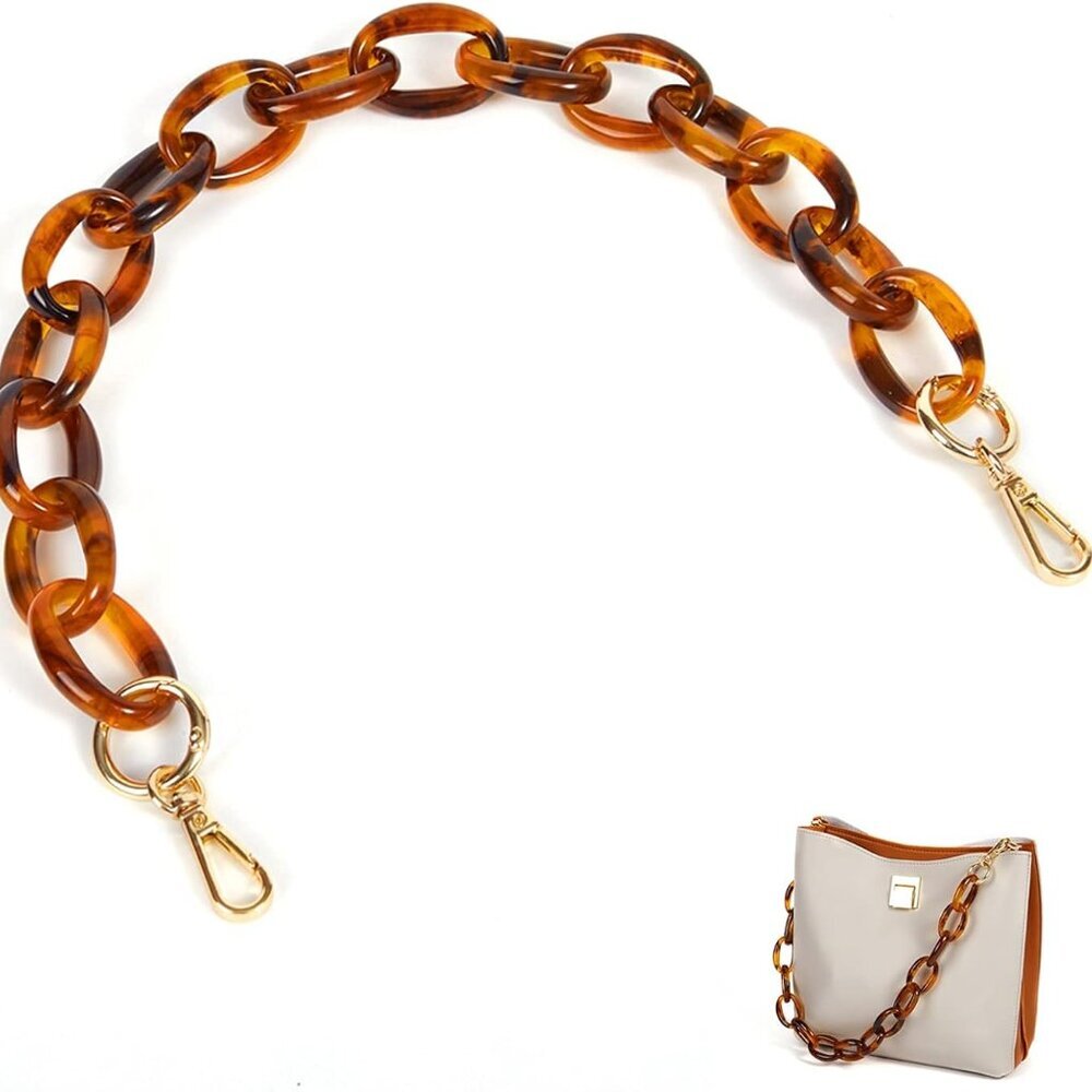 Short Thick Resin Purse Bag Handles Shoulder Strap Replacement,Handbag Decoratio